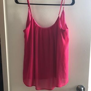 Pink tank top